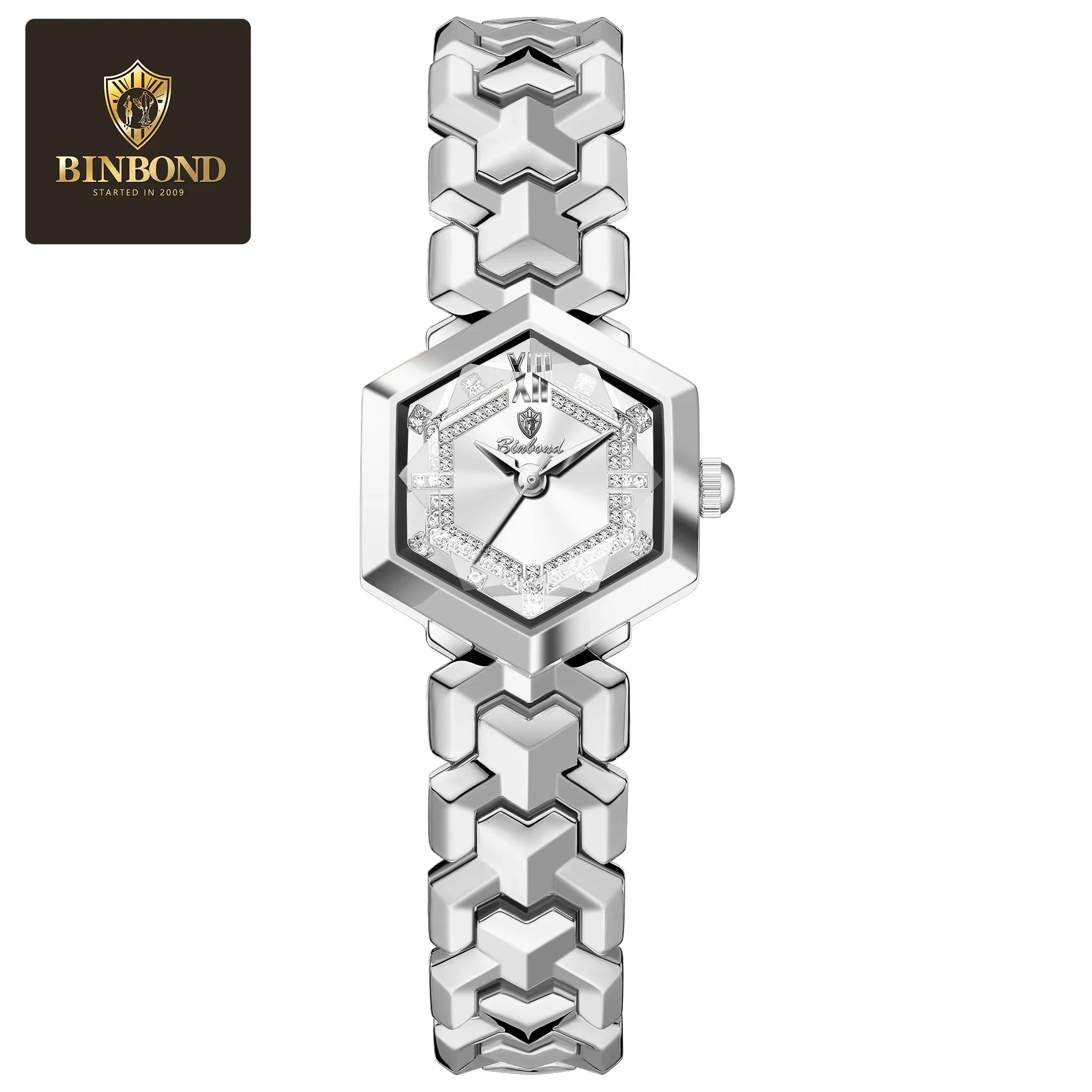 BINBOND שעון נשים אלגנטי אופנתי מבית