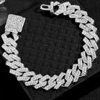 צמיד קובני לגברים — זהב וכסף | Cuban Link Bracelet